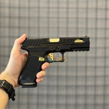 Regal Arms Glock 17 Custom S1 CO₂ Blowback Airsoft Tabanca 6 mm – Gold