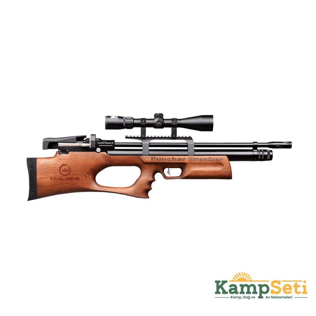 Kral Puncher Breaker Ağaç PCP Havalı Tüfek