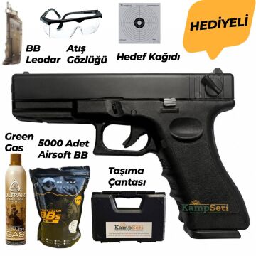 Vigor Glock 18 Full Otomatik Blowback Airsoft Tabanca Siyah