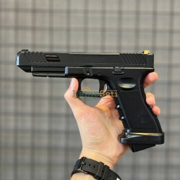 Vigor Glock 34 GreenGas Blowback Airsoft Tabanca Siyah