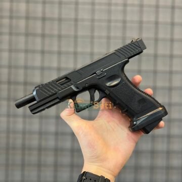 Vigor Glock 34 GreenGas Blowback Airsoft Tabanca Siyah