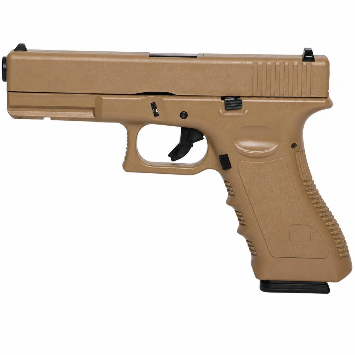 Vigor Glock 17 GreenGas Blowback Airsoft Tabanca Polimer Tan