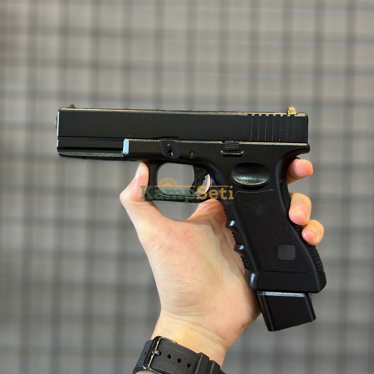 Regal Arms Glock 17 Metal Sürgülü Co2 Blowback Airsoft Tabanca Siyah