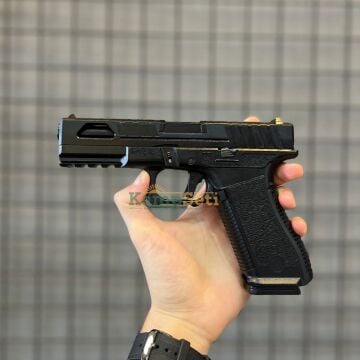 Regalarms Glock 17 Custom S1 Green Gas Blowback Airsoft Tabanca Siyah