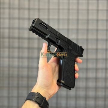 Regal Arms Glock 17 Custom S1 Green Gas Blowback Airsoft Tabanca Siyah