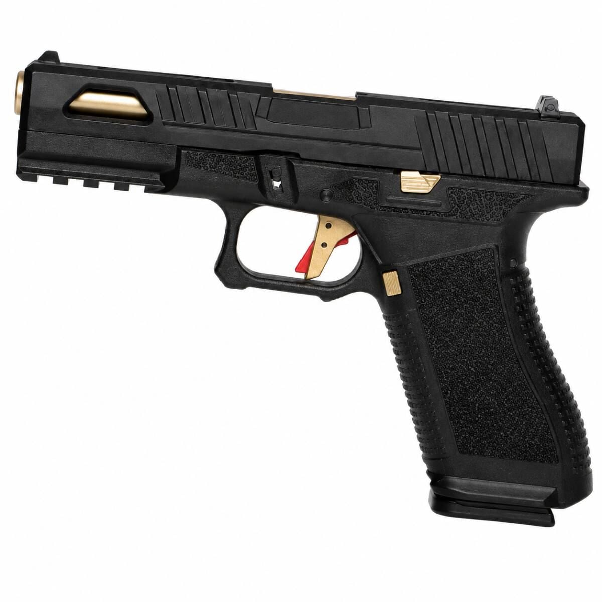 Regalarms Glock 17 Custom S1 GreenGas Blowback Airsoft Tabanca Gold