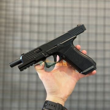 Vigor Glock 34 Custom Green Gas Blowback Airsoft Tabanca Siyah