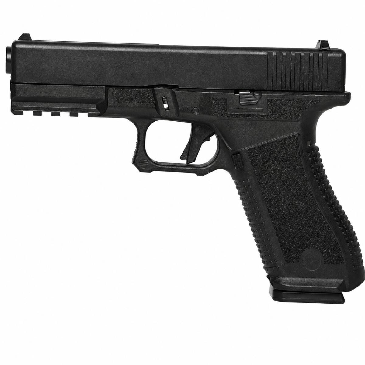 Vigor Glock 17 Custom GreenGas Blowback Airsoft Tabanca Polimer Siyah