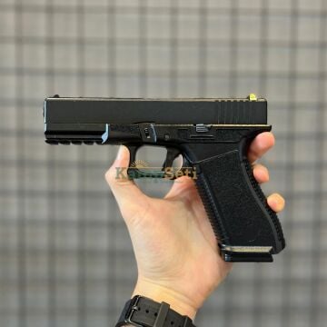Vigor Glock 17 Custom GreenGas Blowback Airsoft Tabanca Polimer Siyah