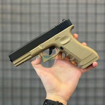 Vigor Glock 17 Co2 NBB Airsoft Tabanca Tan