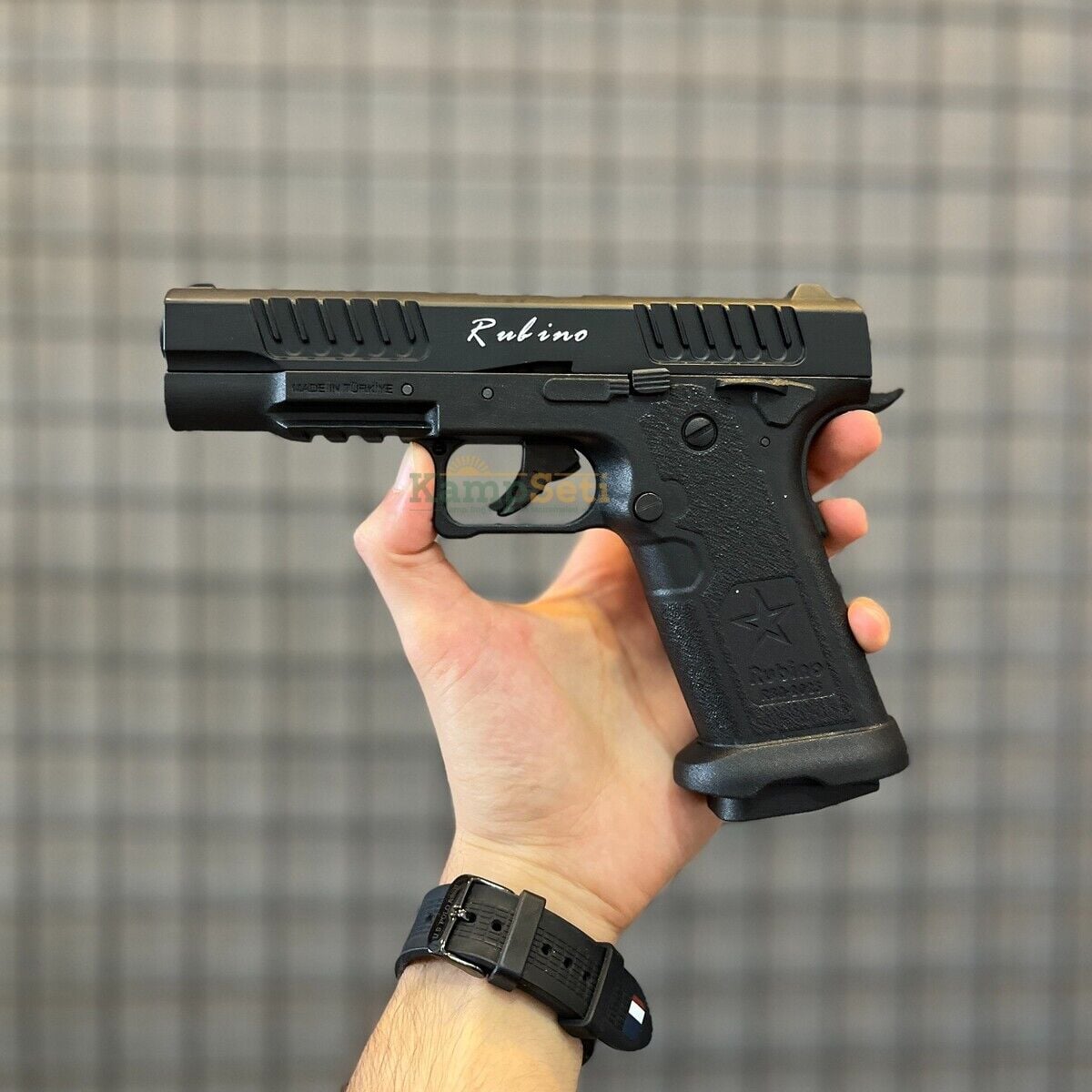 Rubino RBN-2025 Blowback Siyah Havalı Tabanca