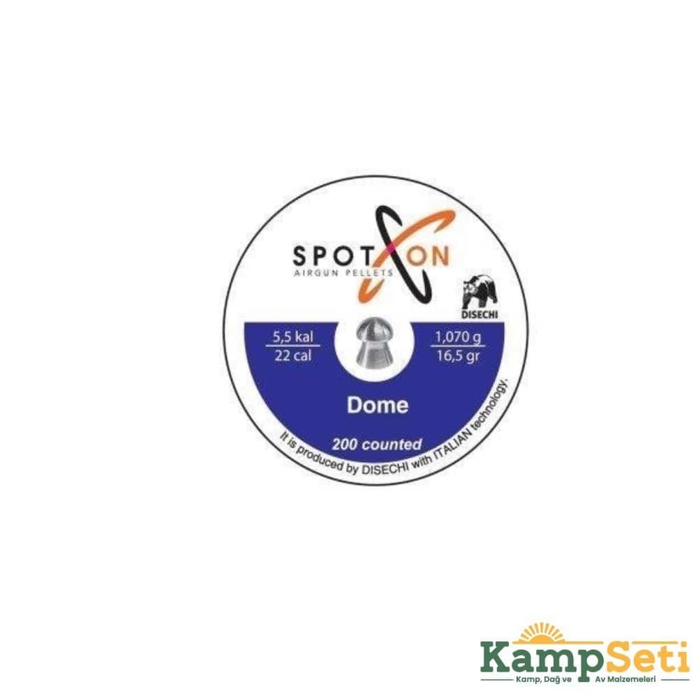 SpotOn Dome Havalı Tüfek Saçması 5.5mm (16.51 Grain)