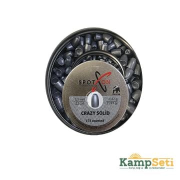 SpotOn Crazy Solid Havalı Tüfek Mermisi 5.5mm (21,91 Grain Saçma)