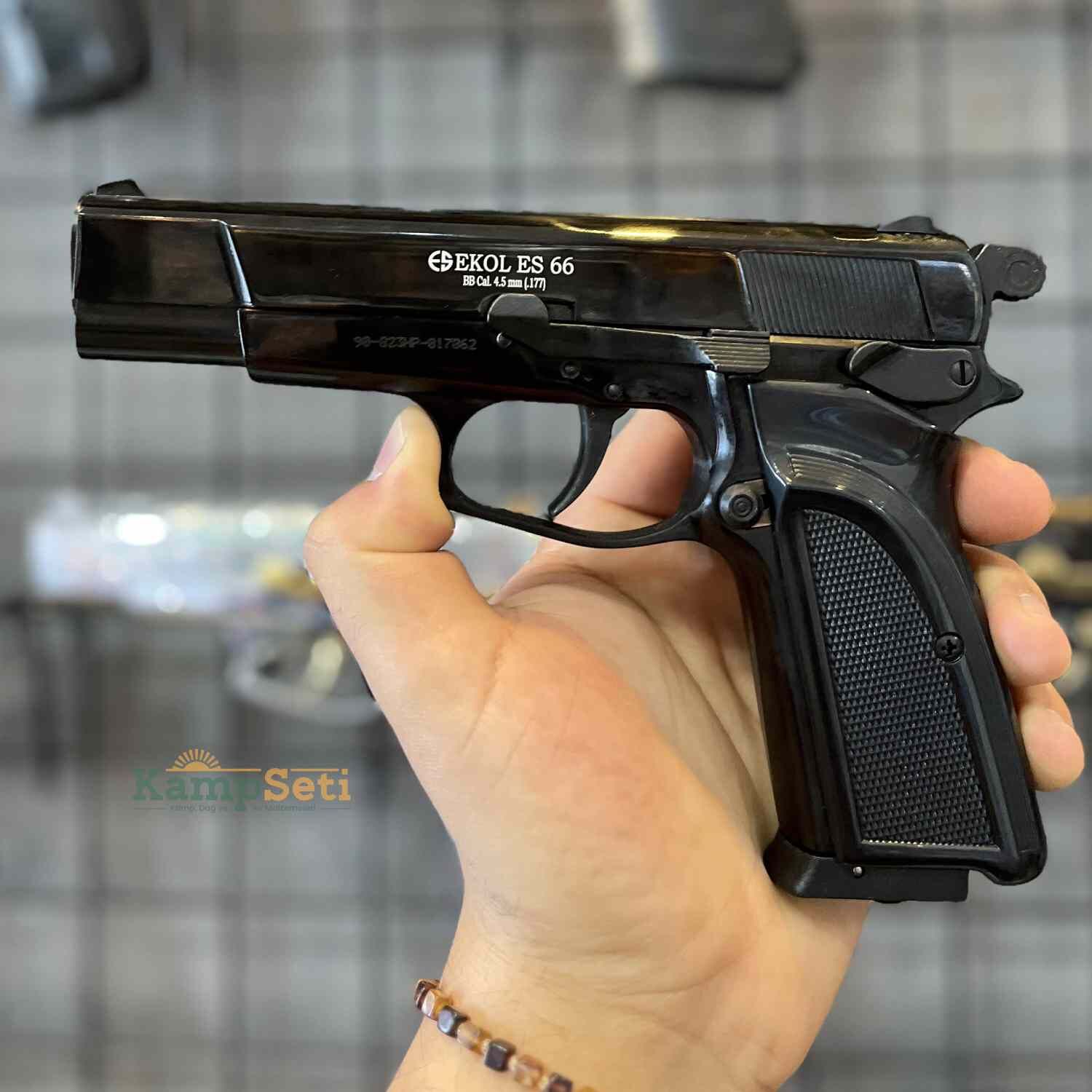 Ekol ES 66 Havalı Tabanca 4.5 mm Siyah