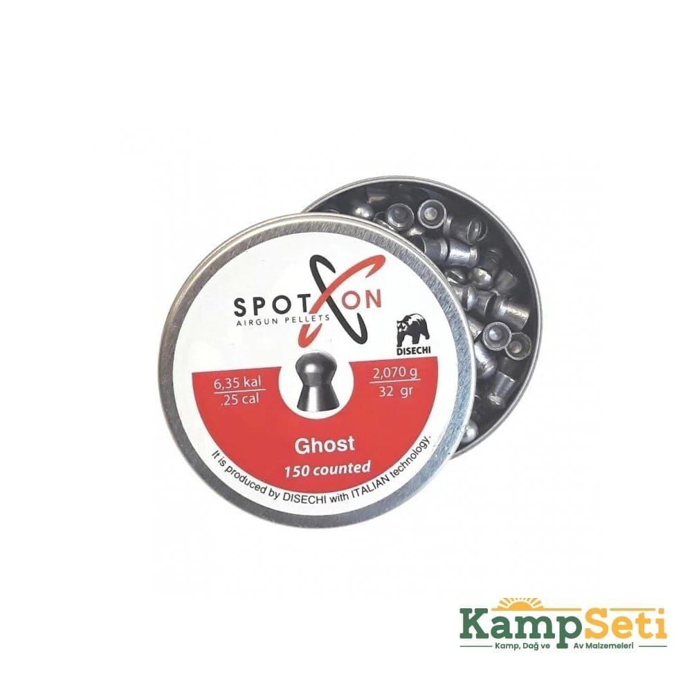 SpotOn Ghost 6.35mm Havalı Tüfek Mermisi (32 Grain Saçma)