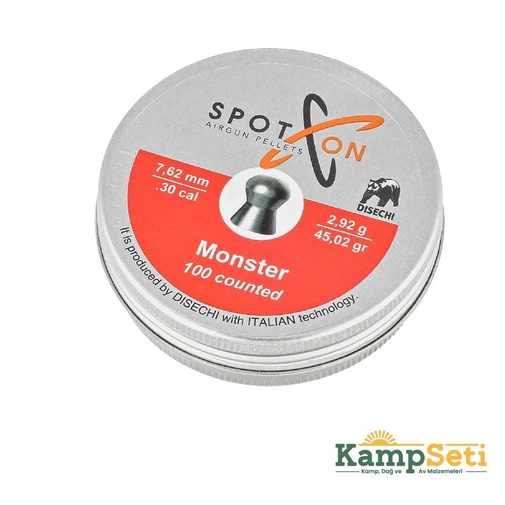 Spoton Monster 7.62 mm Havalı Tüfek Saçması (45,02 gr)