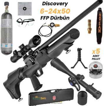 FFP Dürbün-Carbon Set Hatsan Hercules 666 QE PCP Havalı Tüfek 6.35mm