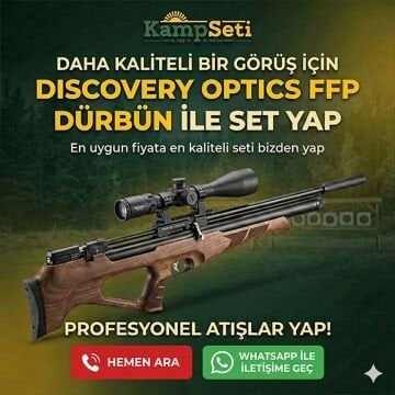 FFP Dürbün-Carbon Set Hatsan Factor Sniper Long PCP Havalı Tüfek 6.35 mm