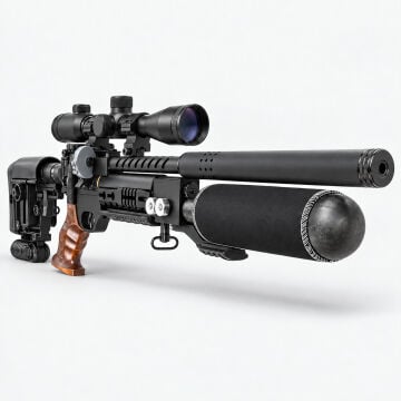 Hatsan Factor Sniper Long PCP Havalı Tüfek 6.35 mm 3-9x40 Dürbünlü