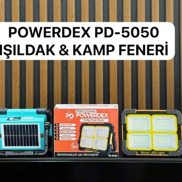 Powerdex PD-5050 Pro Kamp Lambası 4000 mAh Şarjlı