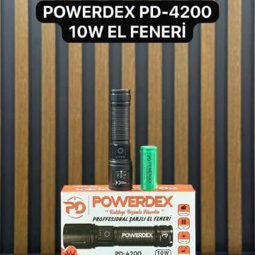 Powerdex PD-4200 El Feneri 10W 650 Lümen