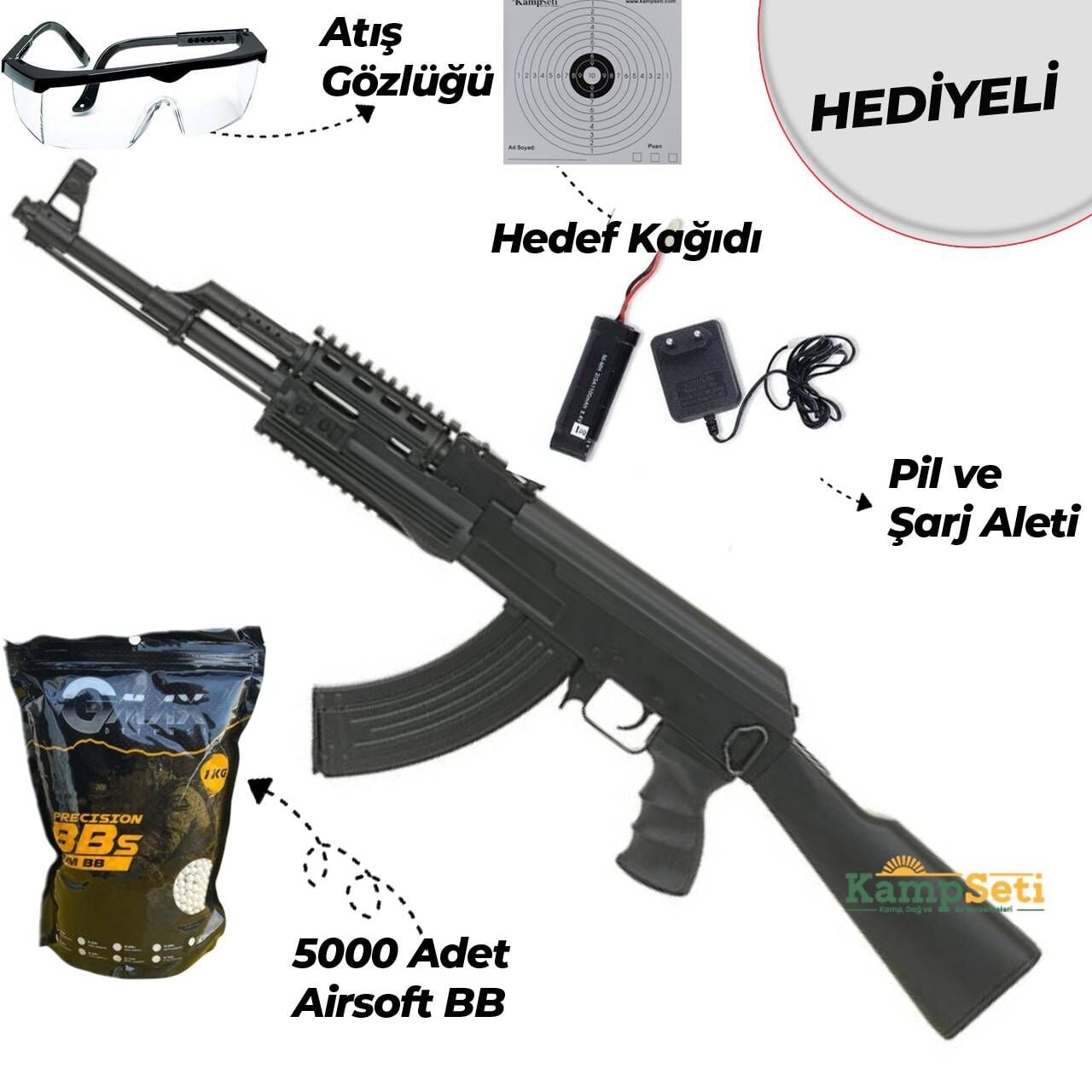 CYMA AK47 AEG Airsoft Tüfek CM520