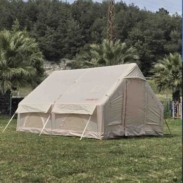 Monicamp 12 Kişilik 4 Mevsim Şişme Kamp Çadırı 12m2 300cm X 400cm X 210cm