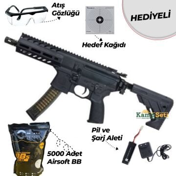Sig Sauer Airsoft Exclusive MPX AEG ProForce Tüfek Siyah