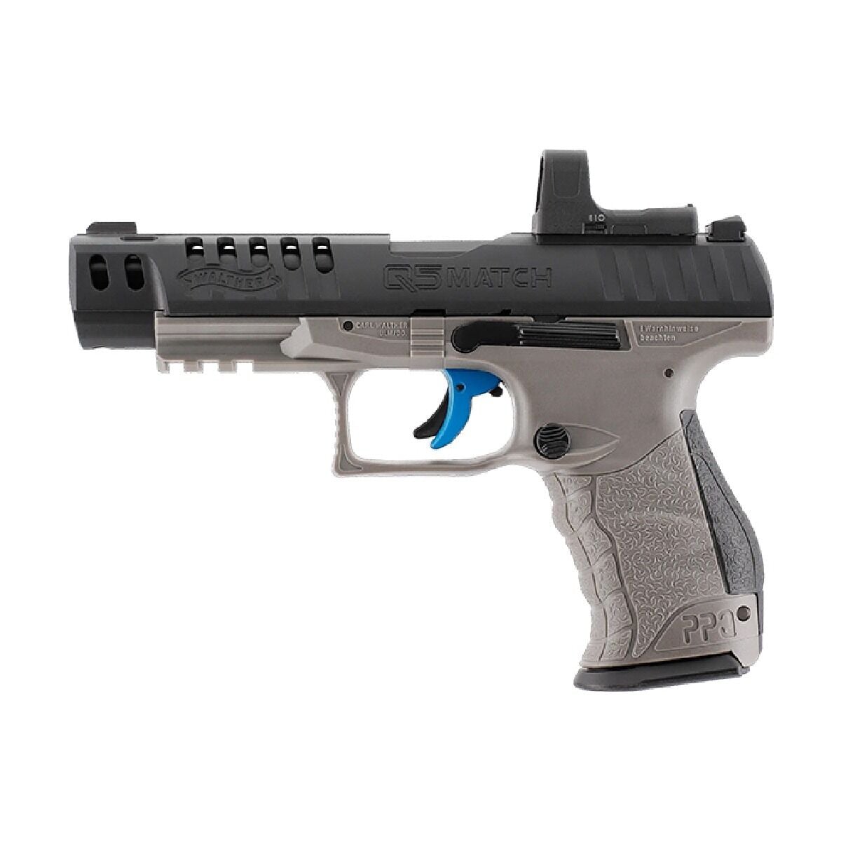 Umarex Walther Q5 Match Combo 5'' Havalı Tabanca