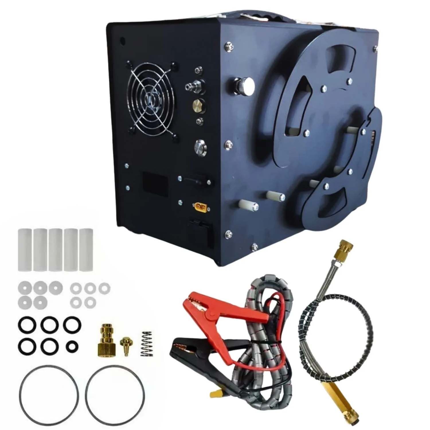 TUXING HPA ve PCP Havalı Tüfek Kompresörü (Araba Aküsü ve Elektrik ile Dolum)