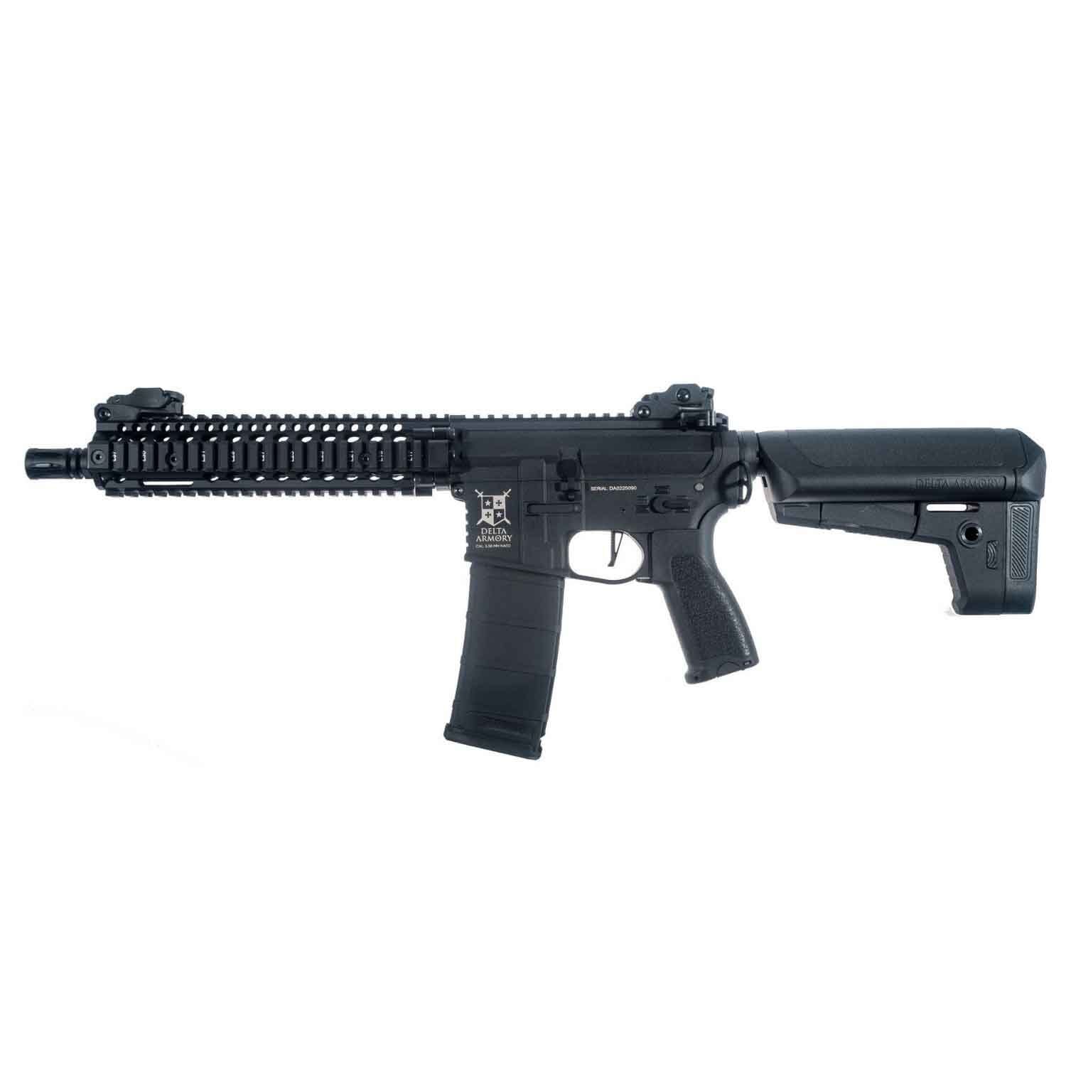 Delta Armory AR15 MK18 Bravo Siyah AEG Airsoft Tüfek