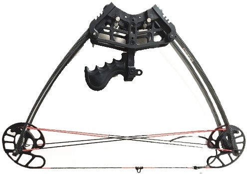 Junxing M109B Tetikli Üçgen Siyah Yay