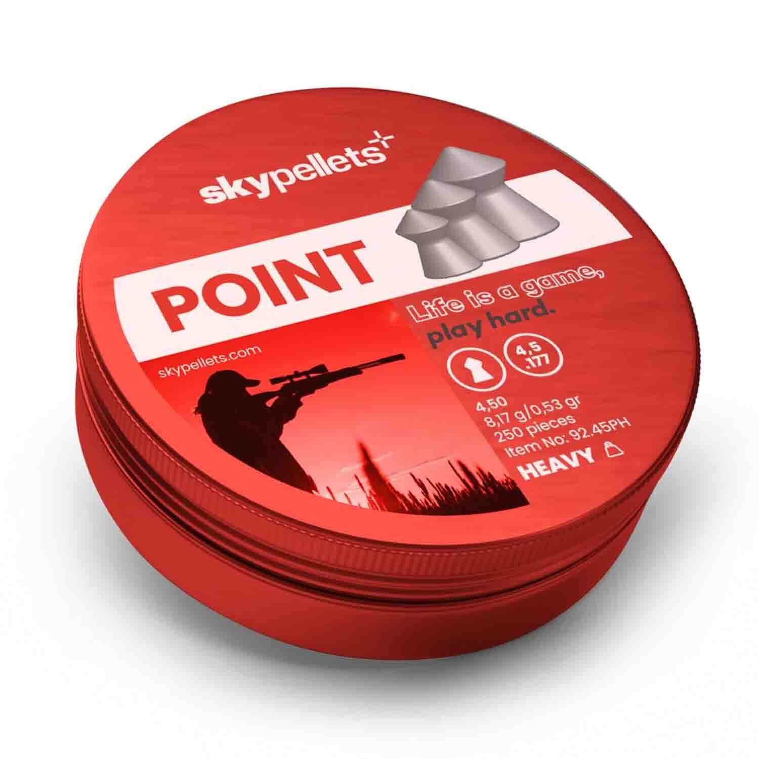 Skypellets Point Light Havalı Tüfek Saçması Pellet 4.5mm 7.71 Gr