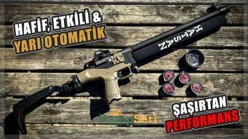 Full Set Hatsan Repex Yarı Otomatik FDE Çöl PCP Havalı Tüfek