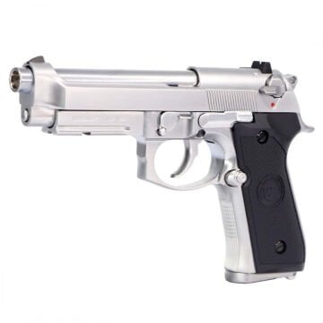 We Beretta M9a1 Raıl Silver Full Auto Gbb Airsoft Tabanca