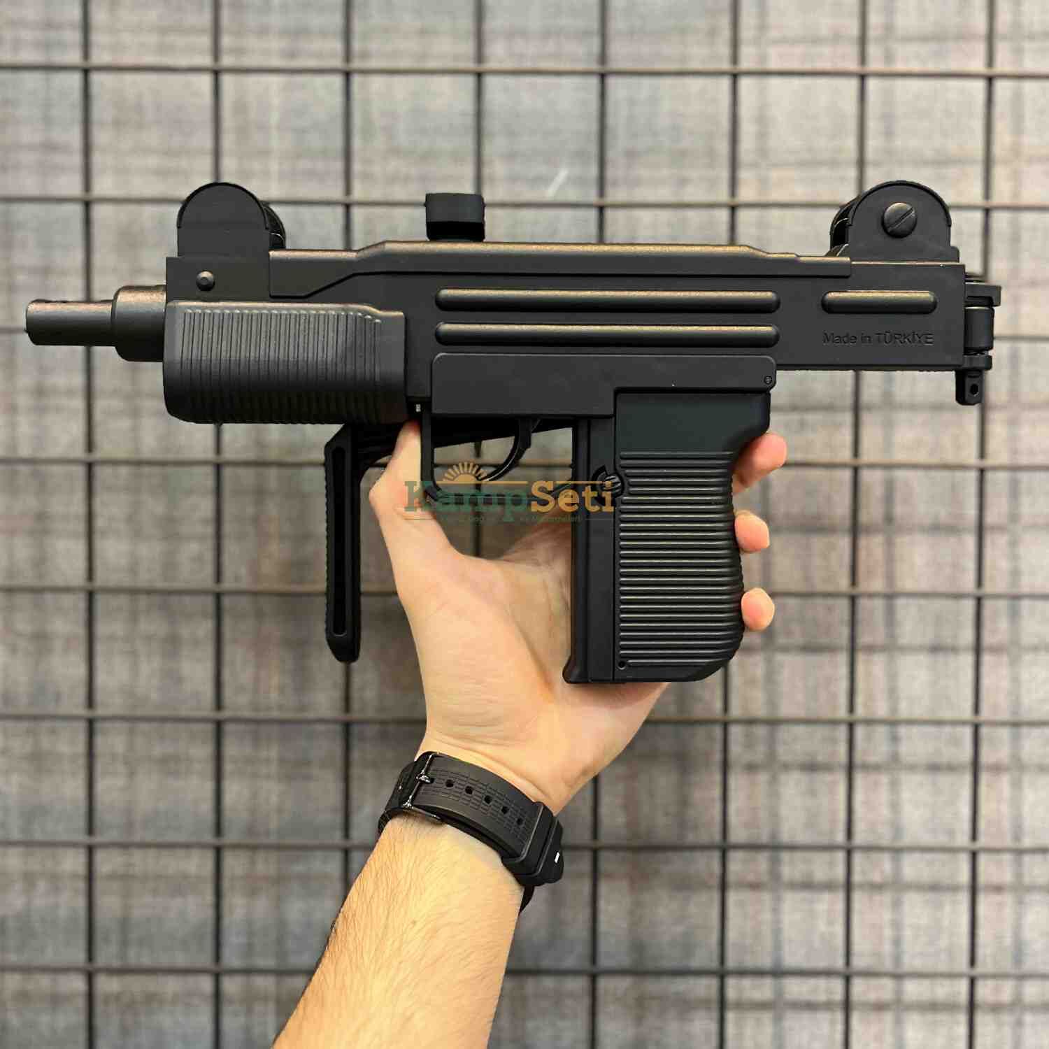 Rubino CP66 Uzi Havalı Tabanca 4.5mm Siyah