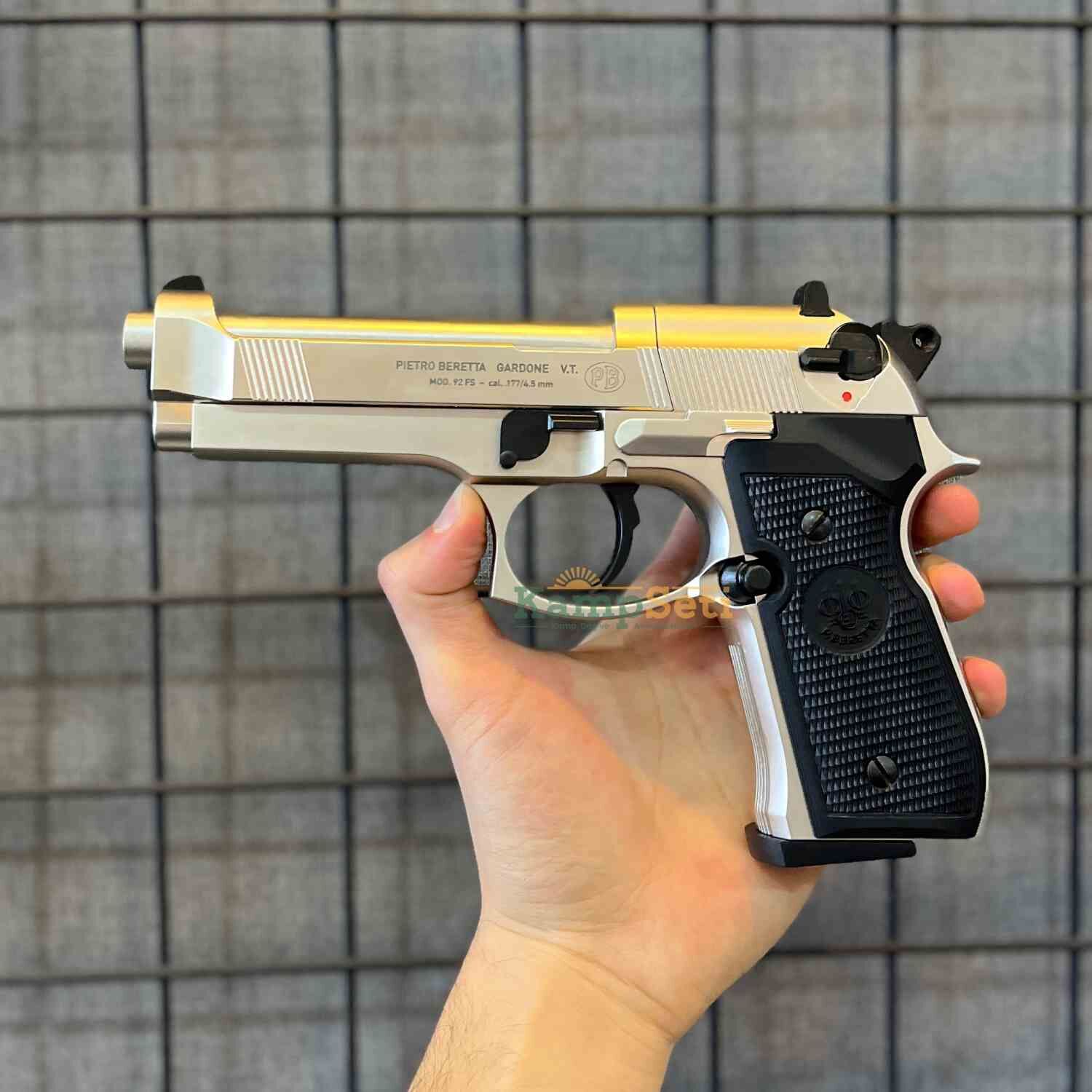 Umarex Beretta M 92 FS 4,5 mm Nikel Havalı Tabanca