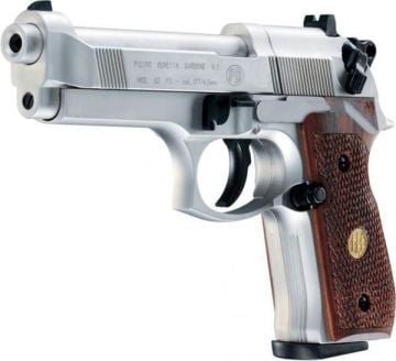 Umarex BERETTA M 92 Havalı Tabanca 4.5 mm (ahşap kabza) Parlak