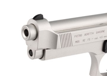 Umarex BERETTA M 92 Havalı Tabanca 4.5 mm (ahşap kabza) Parlak