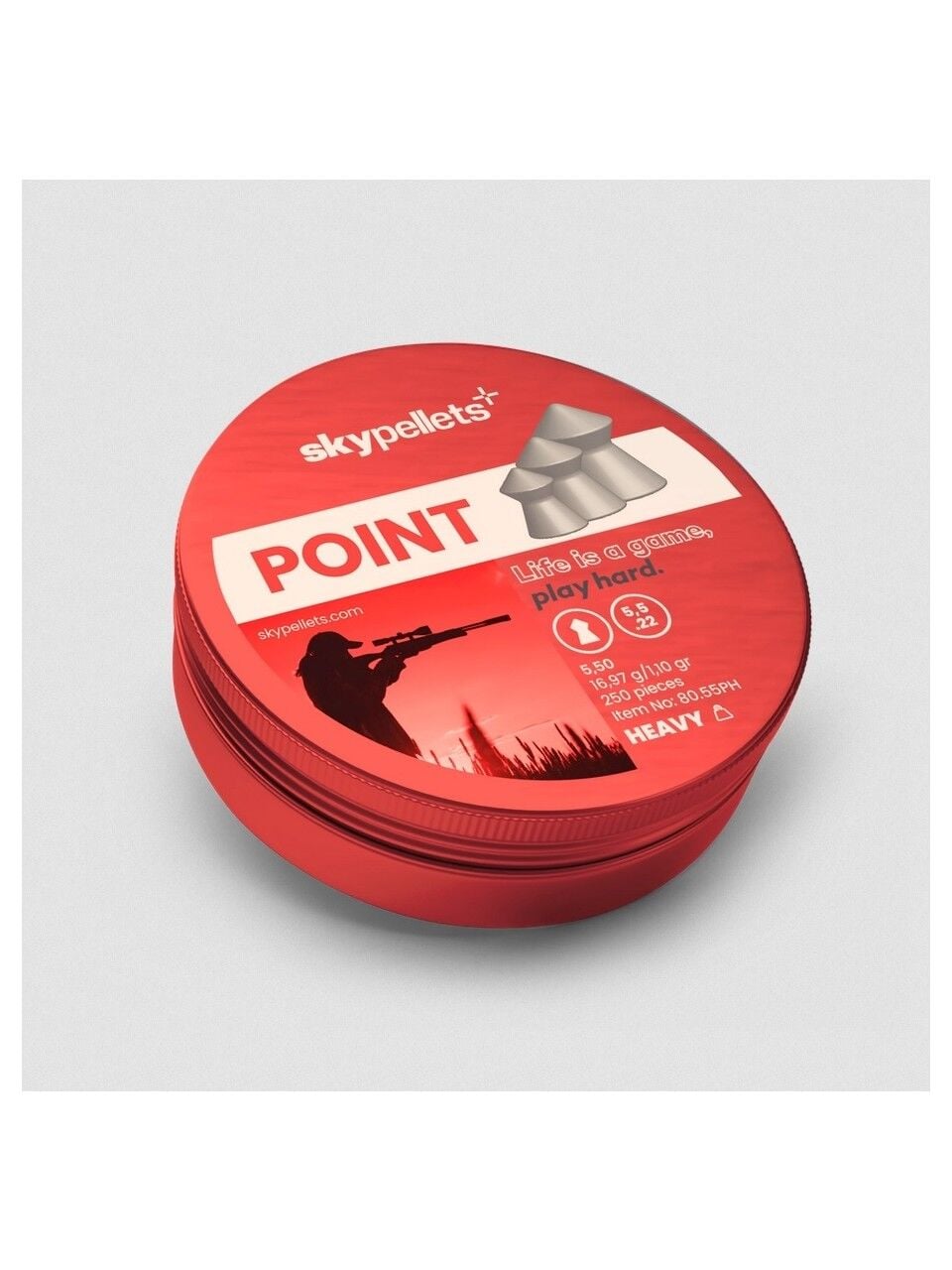 Skypellets 5.5mm Heavy Point Saçma 16.97G/1.10GR - Kamp Seti