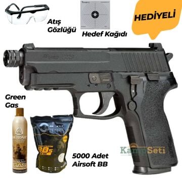 Sig Sauer P229 RX Blowback Airsoft Tabanca Green Gas