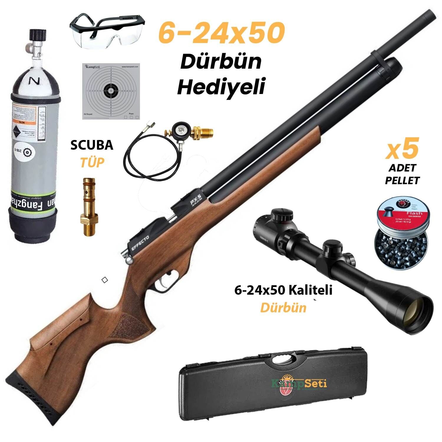 Huğlu Effecto PX5 Pro Lw Pcp Havalı Tüfek