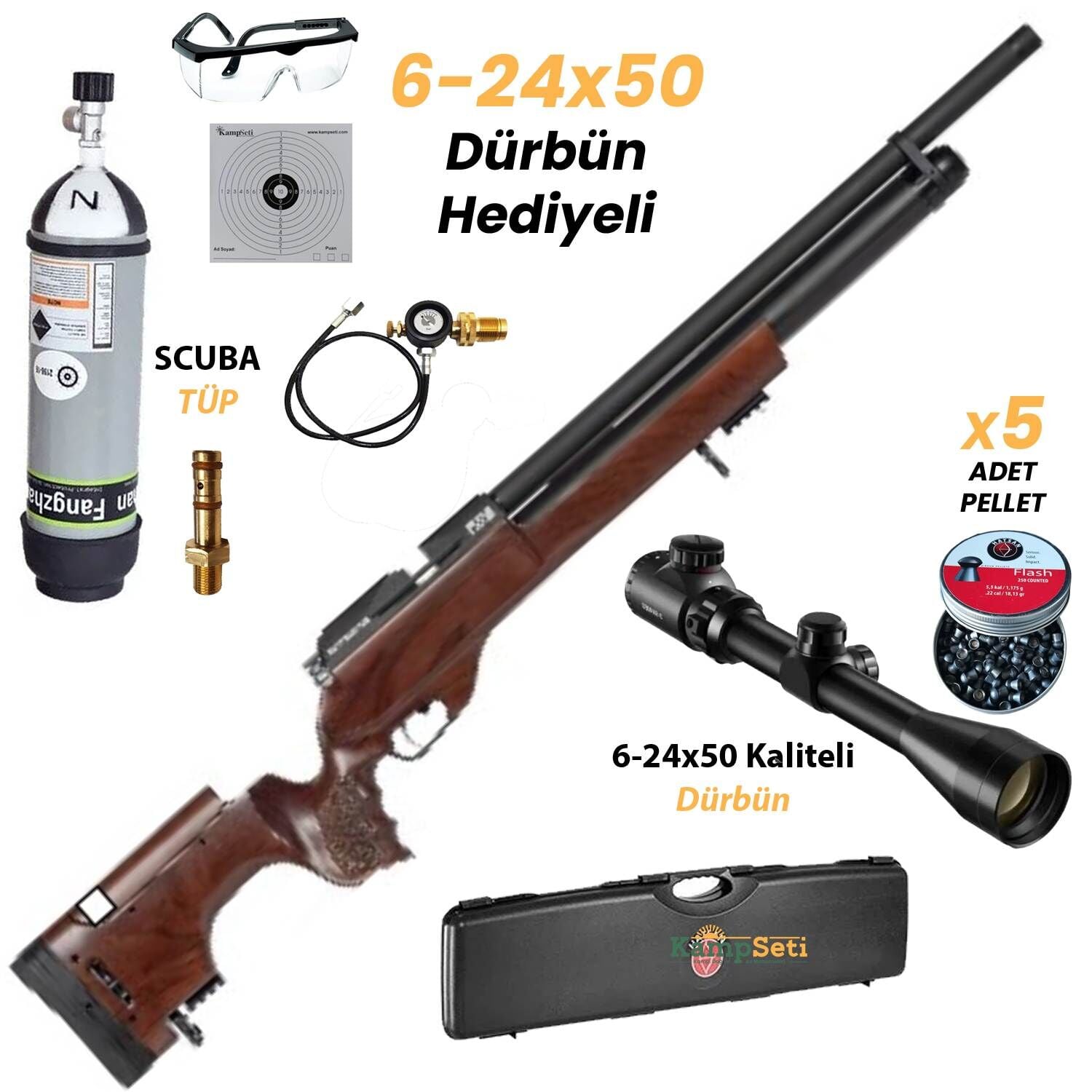 Huğlu Effecto PX5 Sport Pcp Havalı Tüfek