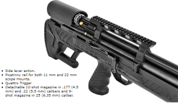 HATSAN Bull Boss Lw Pcp Tüfek 5.5 mm