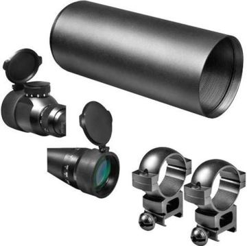 BARSKA EXCAVATOR 4-16x50 IR AO W/SHADE&RINGS