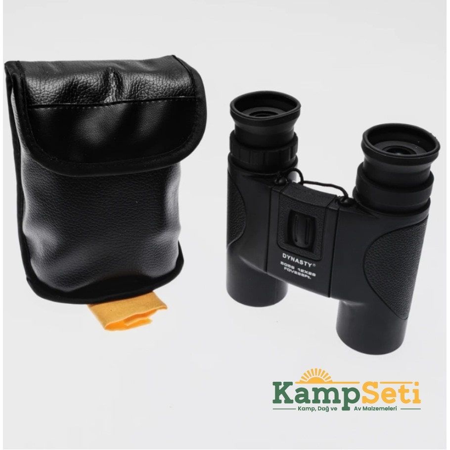 DYNASTY12X26 KAUÇUK KAPLAMALI KAMP DÜRBÜNÜ,YEŞİL CAMLI