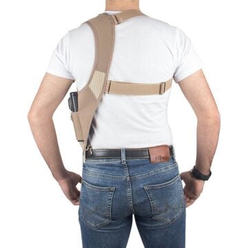 To Gun Holster Zeytin Dalı Neopren Koltuk Altı Tabanca Kılıfı Bej