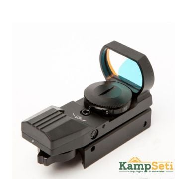 4 FARKLI NOKTA GÖSTERİŞLİ ÇİFT IŞIKLI,AVCILAR IÇİN HEDEF NOKTALAYICI