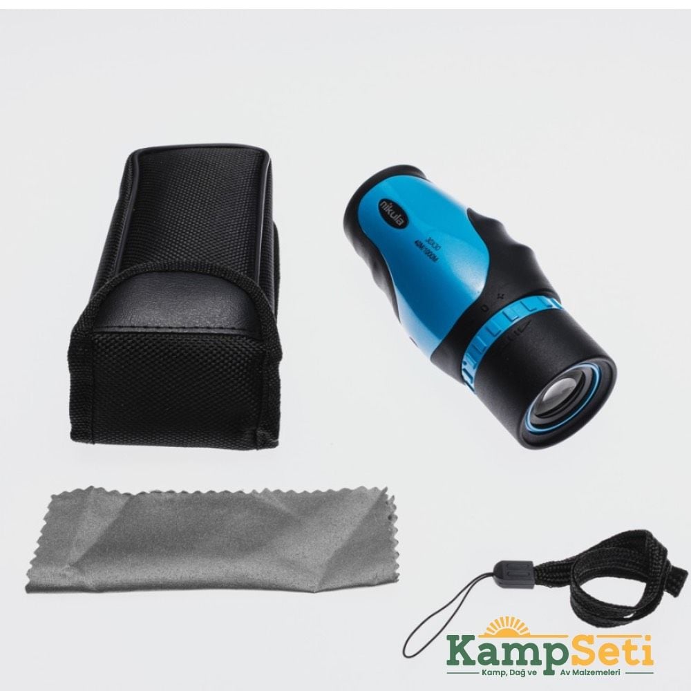 Nikula 30x30 Tek Gözlü Ayarı Gerektirmeyen Perma Focus Otomatık Netleme Dürbün Mavi