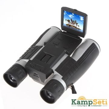 12X32 ZOOM DİJİTAL DÜRBÜN TELESKOP KAMERA 5MP CMOS SENSÖR 2.0 İNC TFT FULL HD 1080 P DVR FOTOĞRAF VİDEO KAYIT USB DÜRBÜN